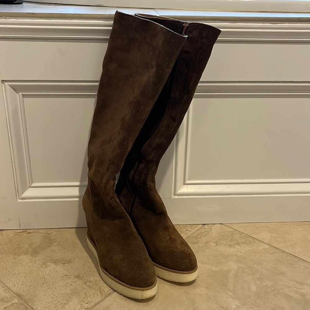 Renatta JoP Suede wedge boots